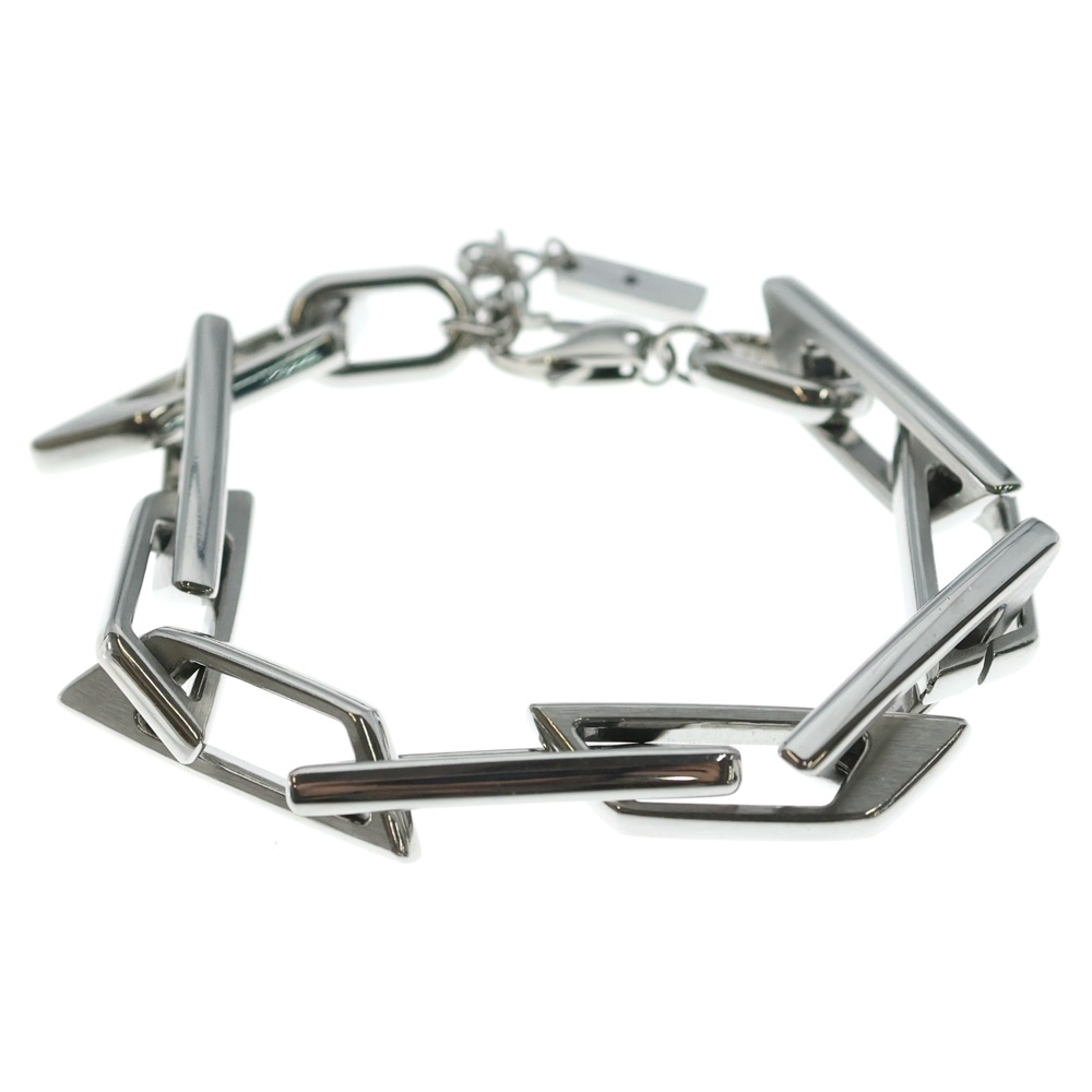 Dロゴ リンク ブレスレット シルバー Aランク