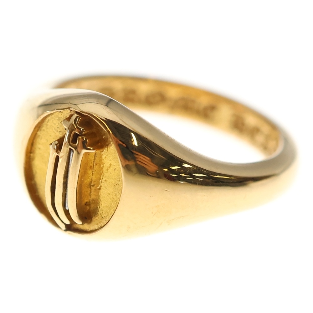 22K SIGNET MINI 3RS CRS シグネット ミニ 3RS リング ゴールド Aランク