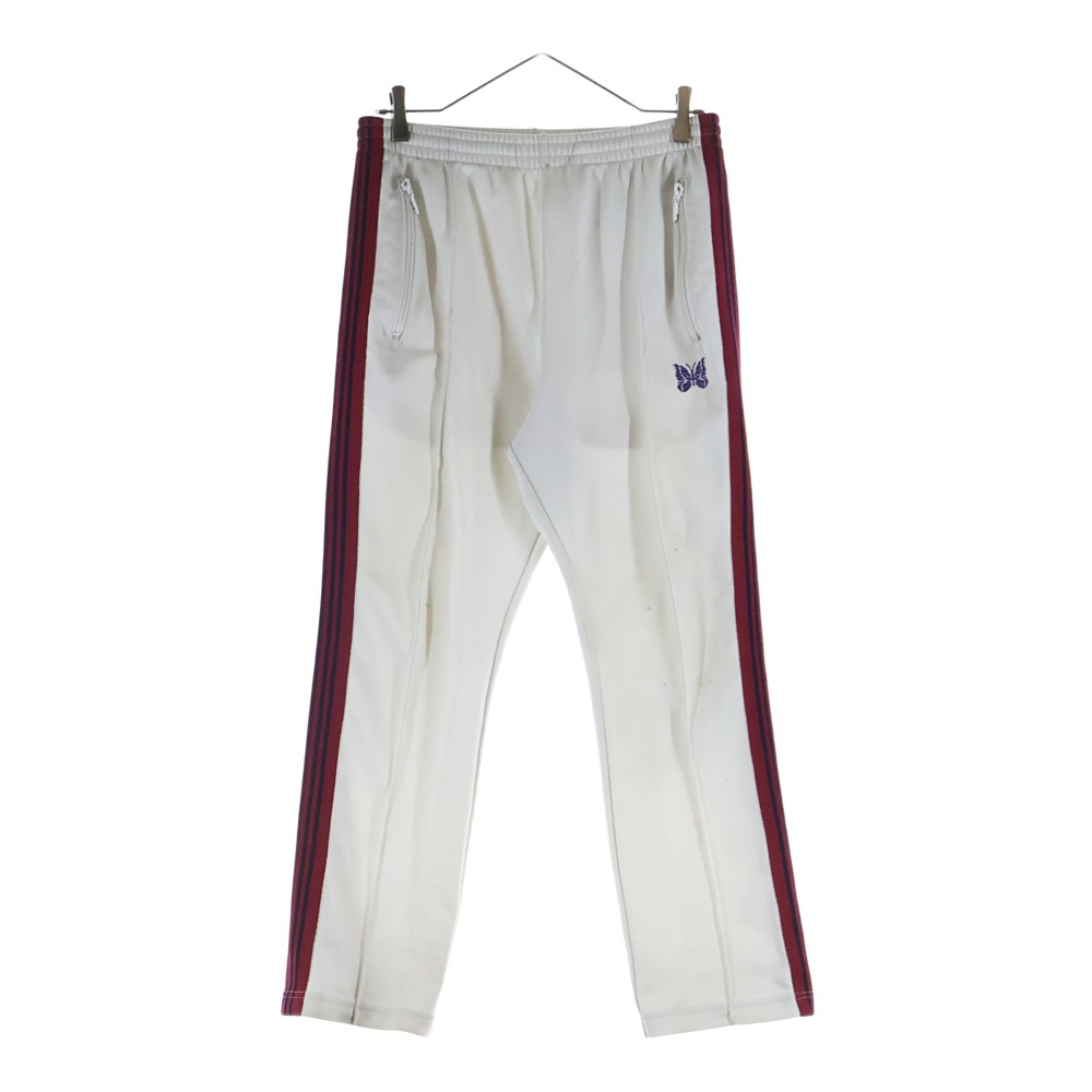 Track Pants サイドライン ドローストリング トラックパンツ ホワイト EJ199 Bランク