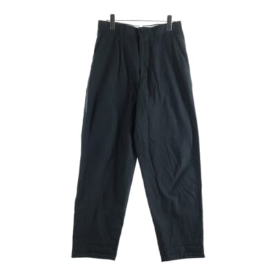 Linen-ramie blend cotton pant リネンラミーブレンド コットンパンツ スラックスパンツ グレー UP1F4501 Aランク