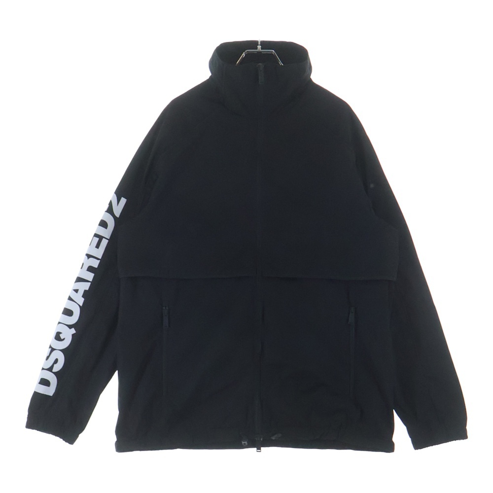 GLOBETROTTER SPORTS JACKET ナイロンジップアップジャケット ブラック S74AM1318 Bランク