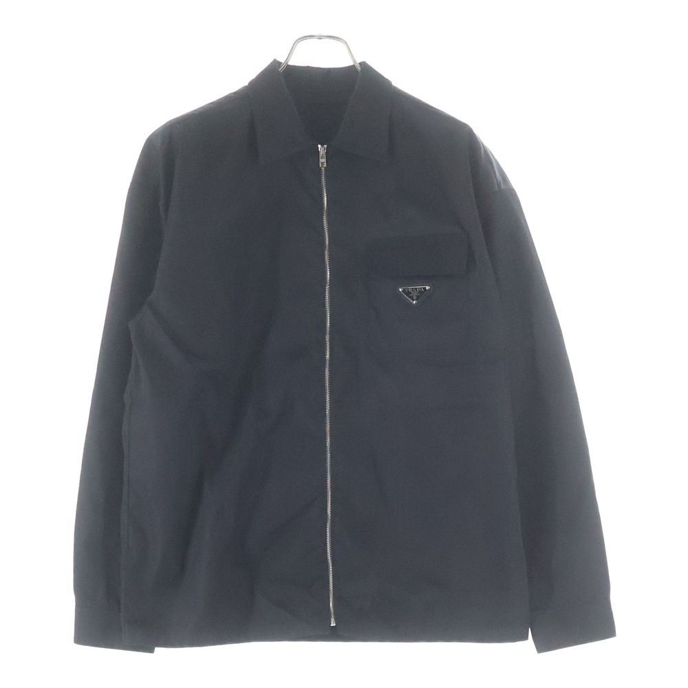 プラダ 24SS Triangle Logo Re-Nylon Zip Up Jacket トライアングル