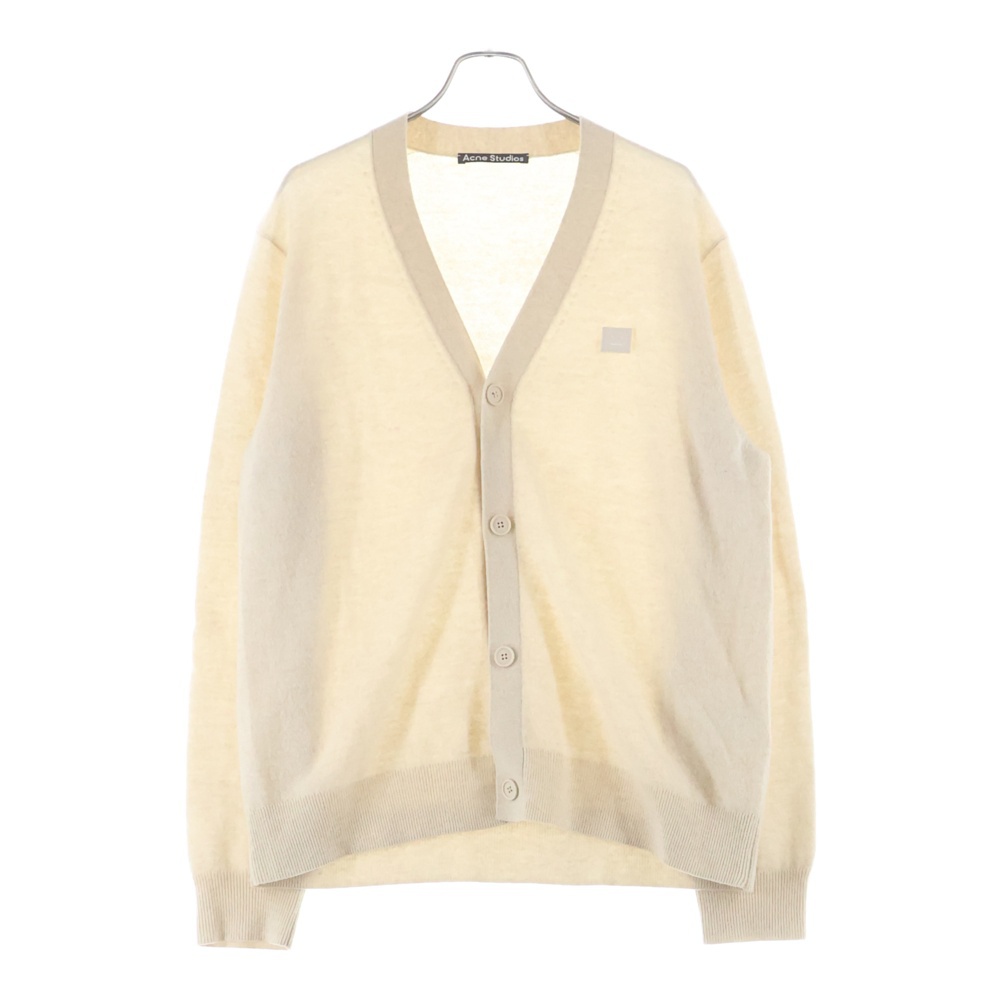 Vネック ニットカーディガン ベージュ FA-UX-KNIT000029C60036 Bランク