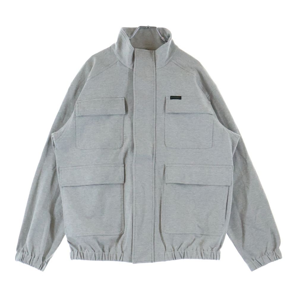 26SS カーゴポケット付き ハイネックブルゾン グレー 02261CJ02290 Bランク