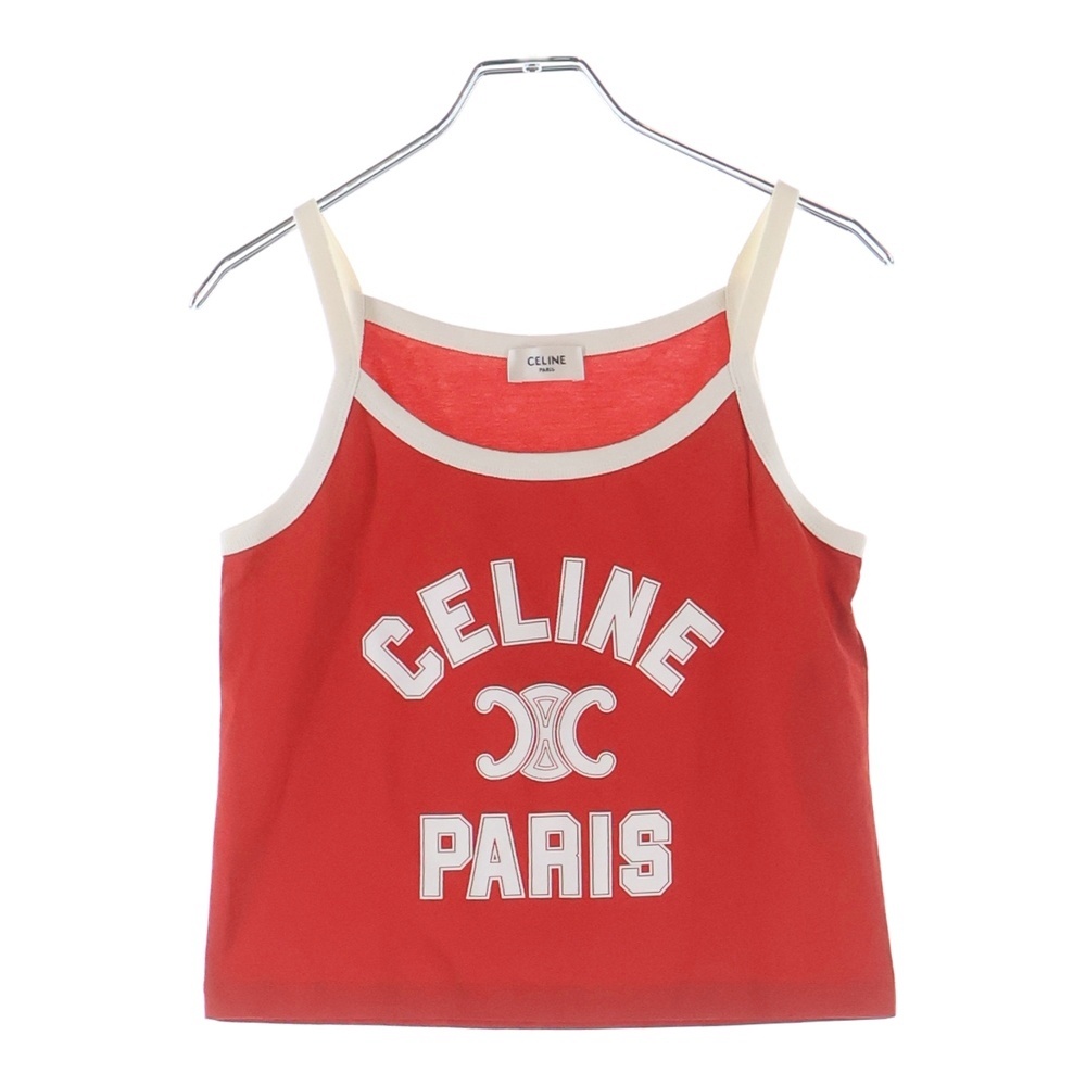 トリオンフロゴプリント タンクトップ レッド/ホワイト 2X89D507Z Bランク