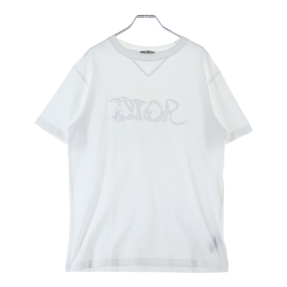 21AW ×PETER DOIG ピータードイグ 半袖カットソー Tシャツ ホワイト 143J685C0677 Bランク