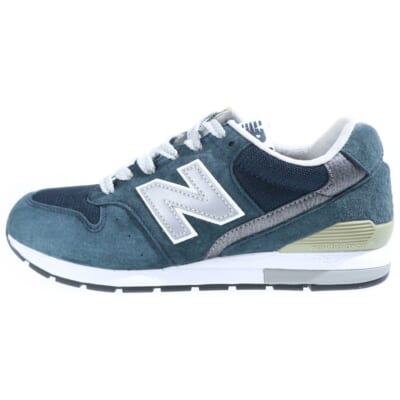 MRL996AN スゥエード ローカットスニーカー ネイビー レディース US6/24cm Sランク