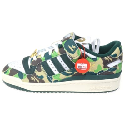 ×A BATHING APE FORUM 84 LOW 30TH ANNIVERSARY フォーラム84 ロー 30th アニバーサリー ローカットスニーカー マルチカラー US8.5/26.5cm ID4772 Sランク