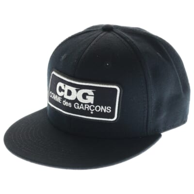 19SS LOGO PATCH CAP ロゴパッチ ベースボールキャップ 帽子 ブラック SZ-K601-051-1-1 Sランク