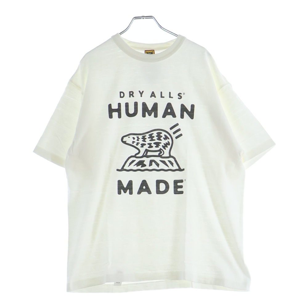 20SS Graphic Print Tee グラフィック プリント クルーネック 半袖Tシャツ ホワイト HM19TE019 Sランク