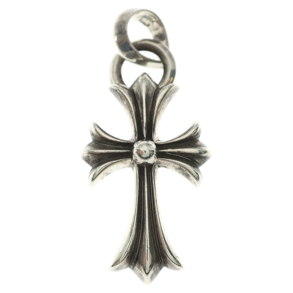 CH CRS SML W/BALE Wベイル スモールCHクロス ペンダントトップ シルバー BCA218 Bランク