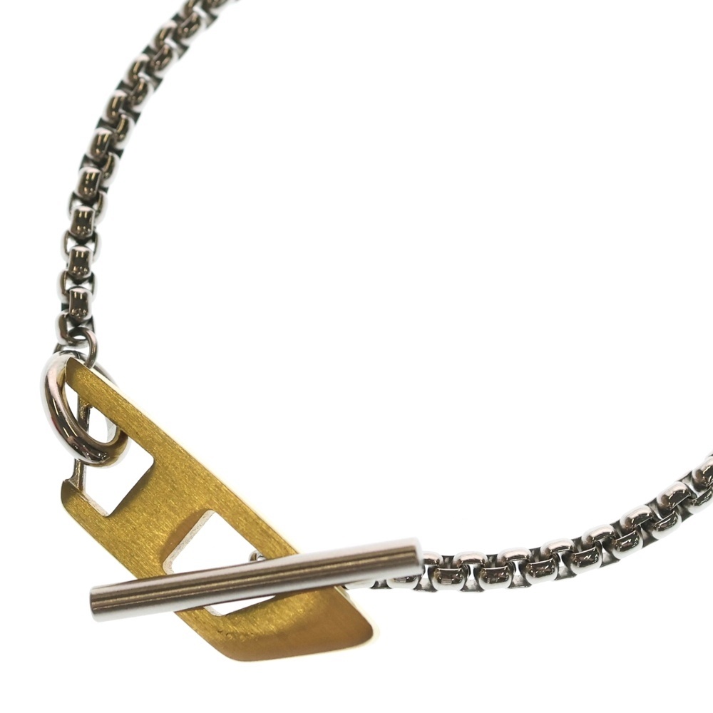 STEEL ステンレスチョーカーネックレス シルバー/ゴールド DX1378931 Bランク