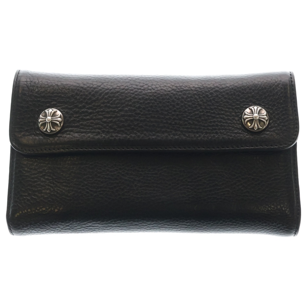 WAVE ウェーブ レザーウォレット 財布 ブラック BCA375 Bランク