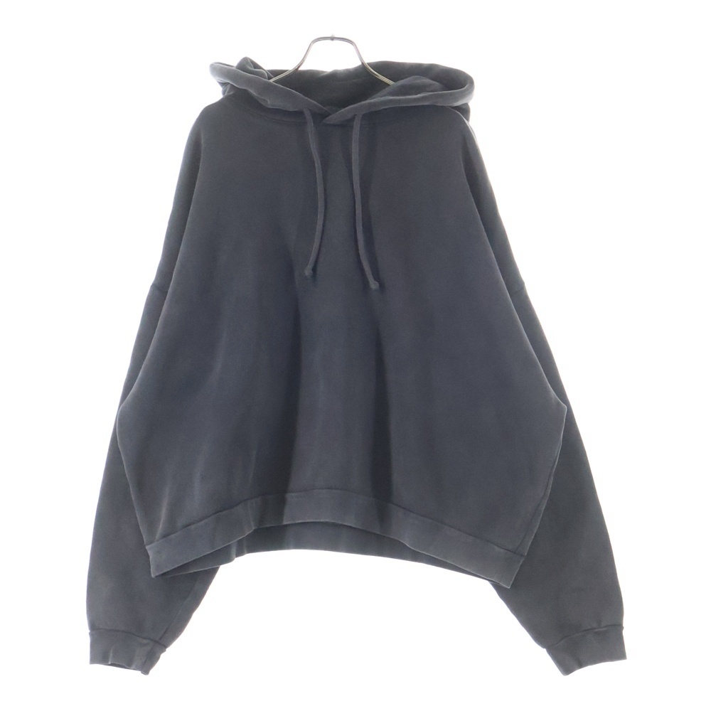 ガーメントダイ バックラバーロコ プルオーバーパーカー グレー FN-UX-SWEA000019 Bランク