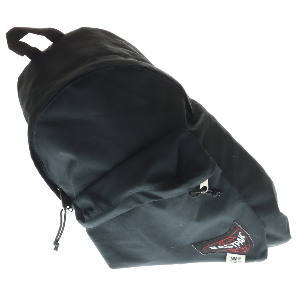 ×EASTPAK イーストパック ロゴパッチ アシンメトリー バックパック ブラック T8013-BLACK Bランク