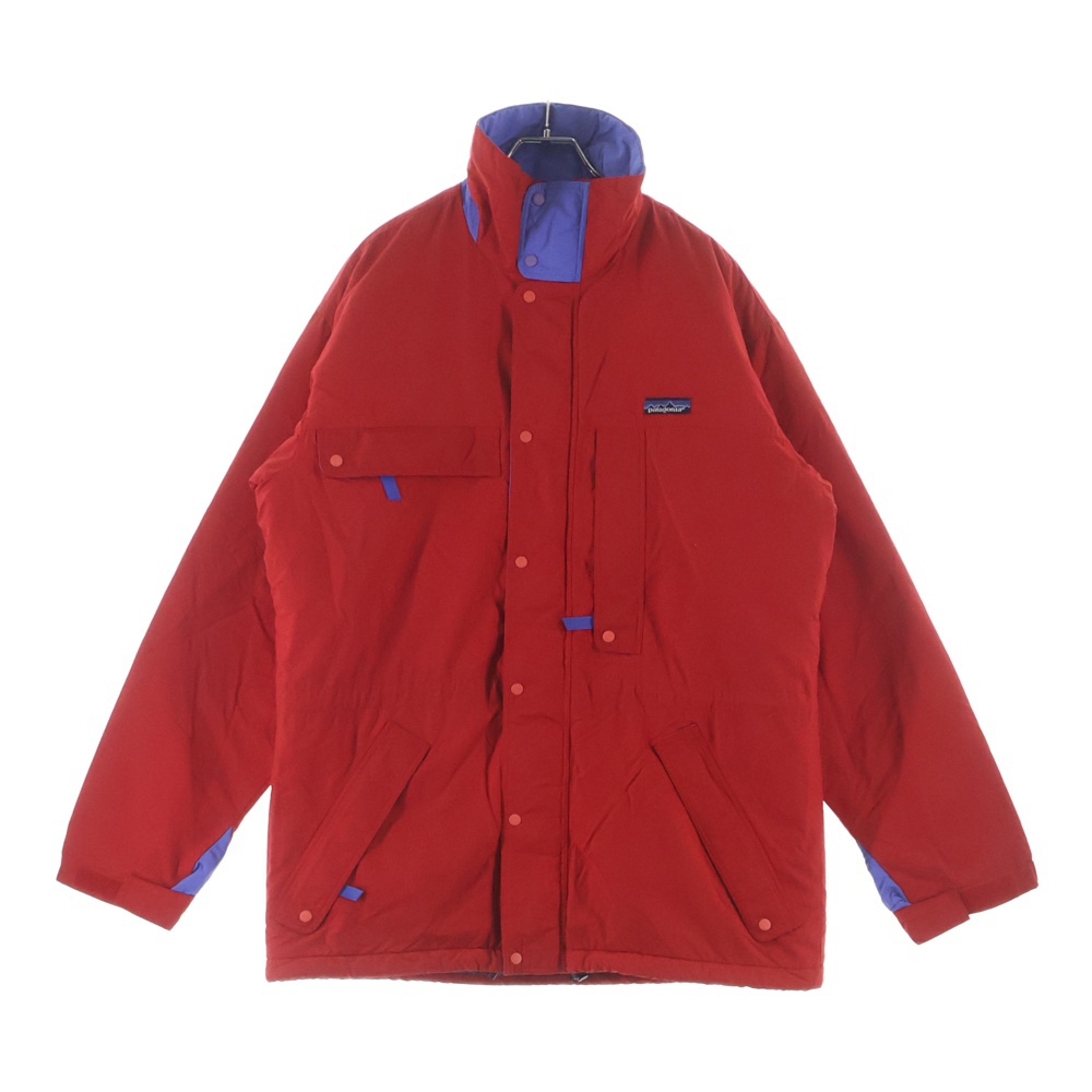 90-00S GUIDE JACKET ガイド 香港製 中綿マウンテン ジャケット レッド/パープル Bランク