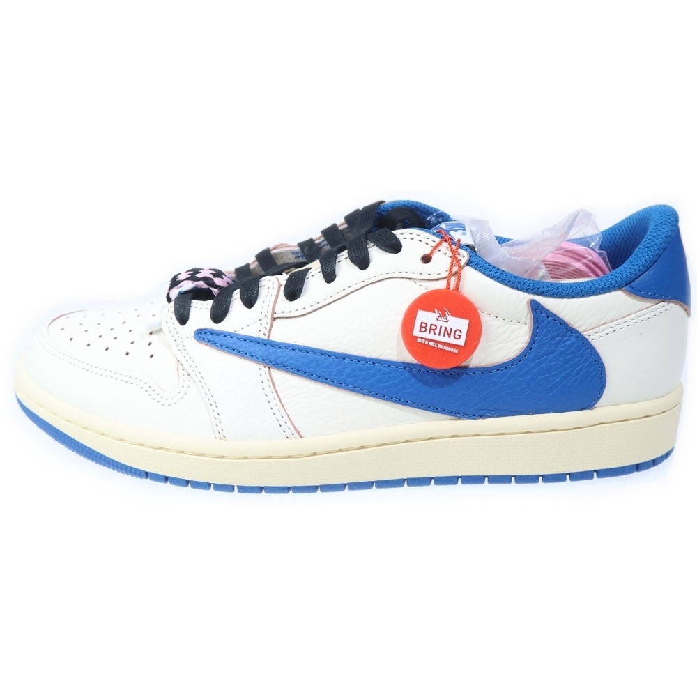 ×Travis Scott ×fragment design Air Jordan 1 Low OG ×トラヴィススコット×フラグメントデザイン エアジョーダン1 OG ローカットスニーカー DM7866-104 Sランク