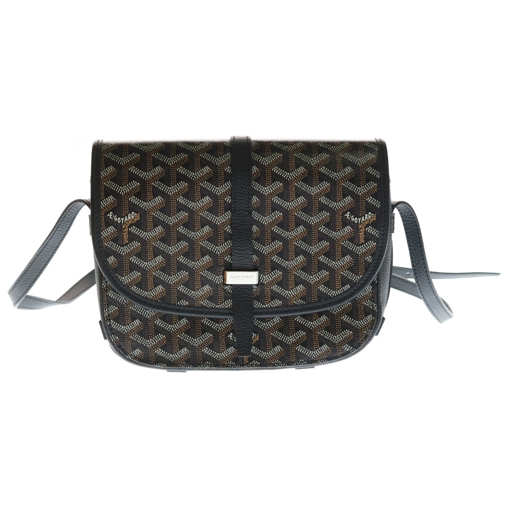 Belvedere PM ベルヴェデーレPM レザーショルダーバッグ ブラック Bランク