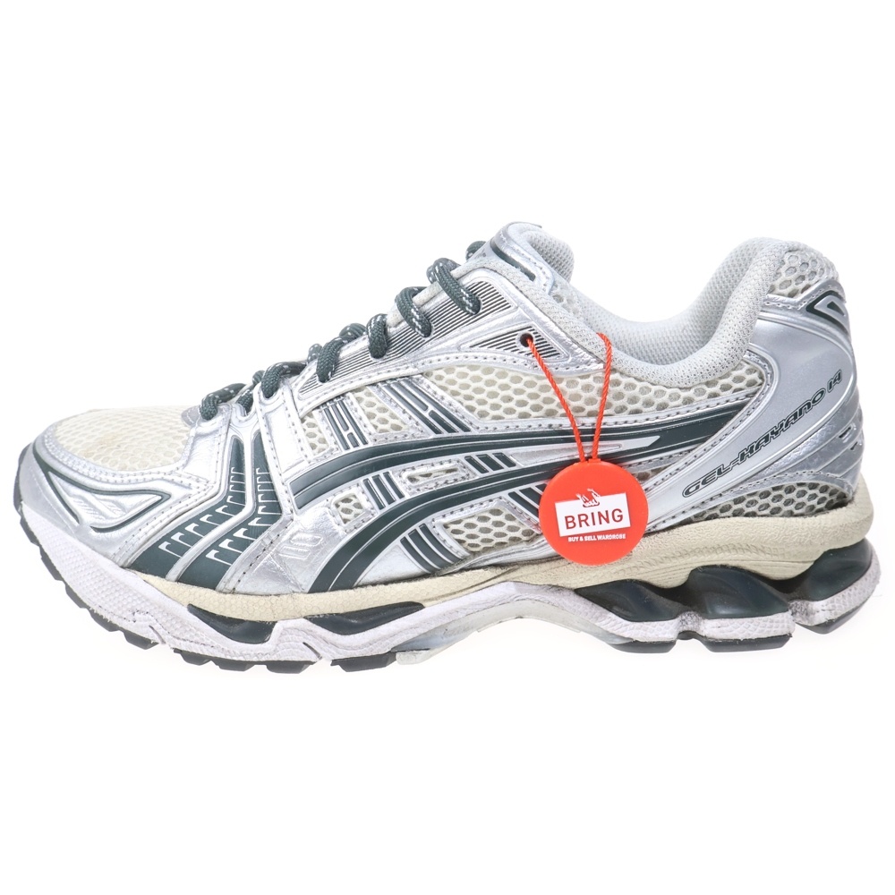 ×KITH Vintage Tech GEL-KAYANO14 キス ヴィンテージテック ゲルカヤノ14 ローカットスニーカー グレー US7.5/25.5cm 1203A566-100 Aランク