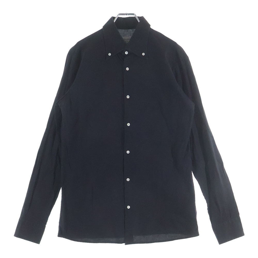 03AW Cotton L/S Shirt 長袖シャツ ブラック Bランク