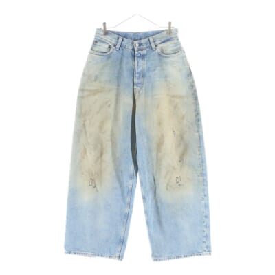 23AW 2023 Penicillin スーパーバギーフィットジーンズ ワイドデニムパンツ ジーンズ インディゴ C00054 Bランク