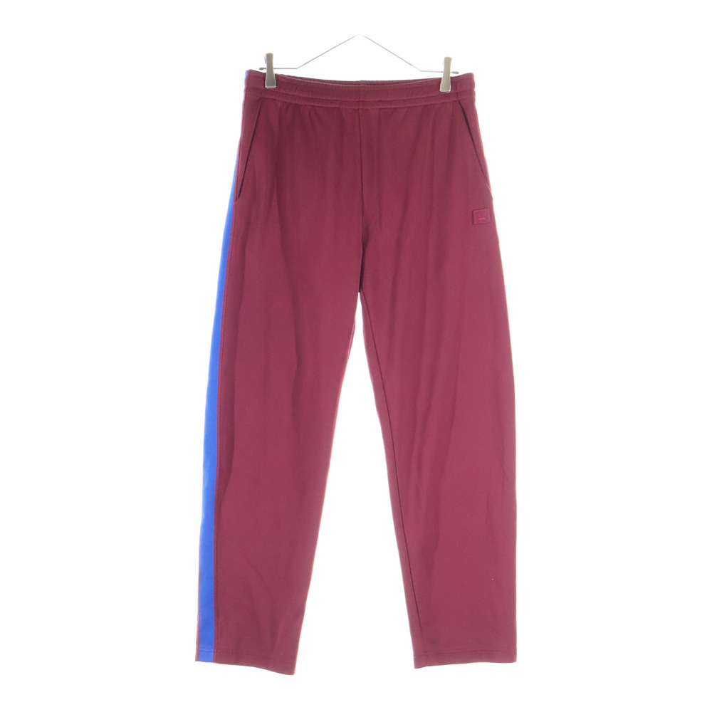 サイドライン ドローコード トラックパンツ レッド Bランク