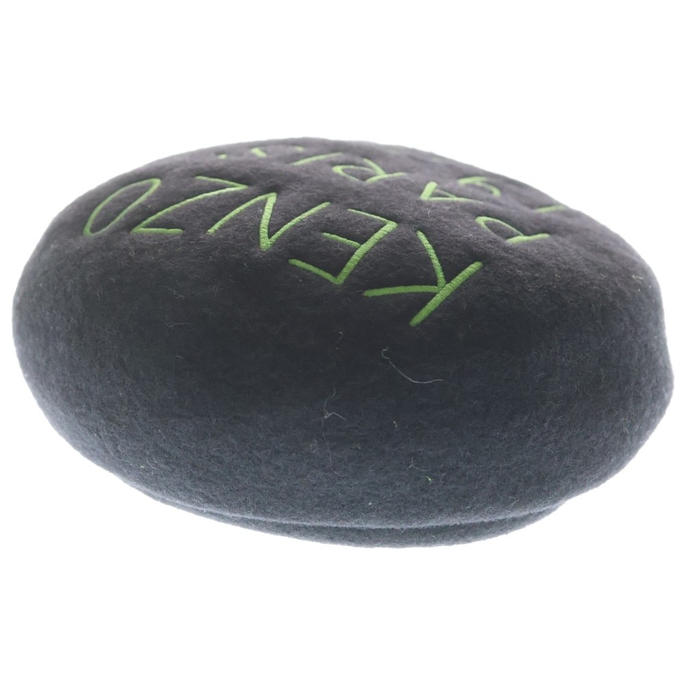 Souvenir Woolen Beret ベロアキャスケット 帽子 ブラック FC65AC932F34 Aランク
