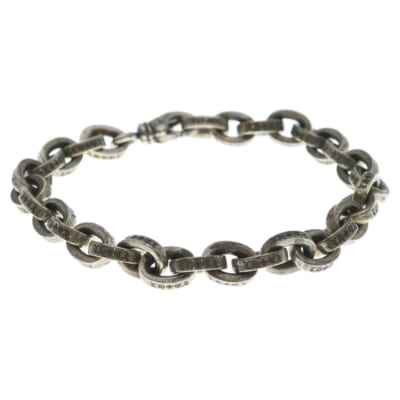 LARGE PAPER CHN ラージペーパーチェーン ブレスレット シルバー BCA170 Bランク