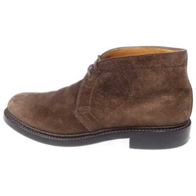 BROWN SUEDE CHUKKA スエード レースアップ チャッカブーツ ブラウン 1379 Bランク