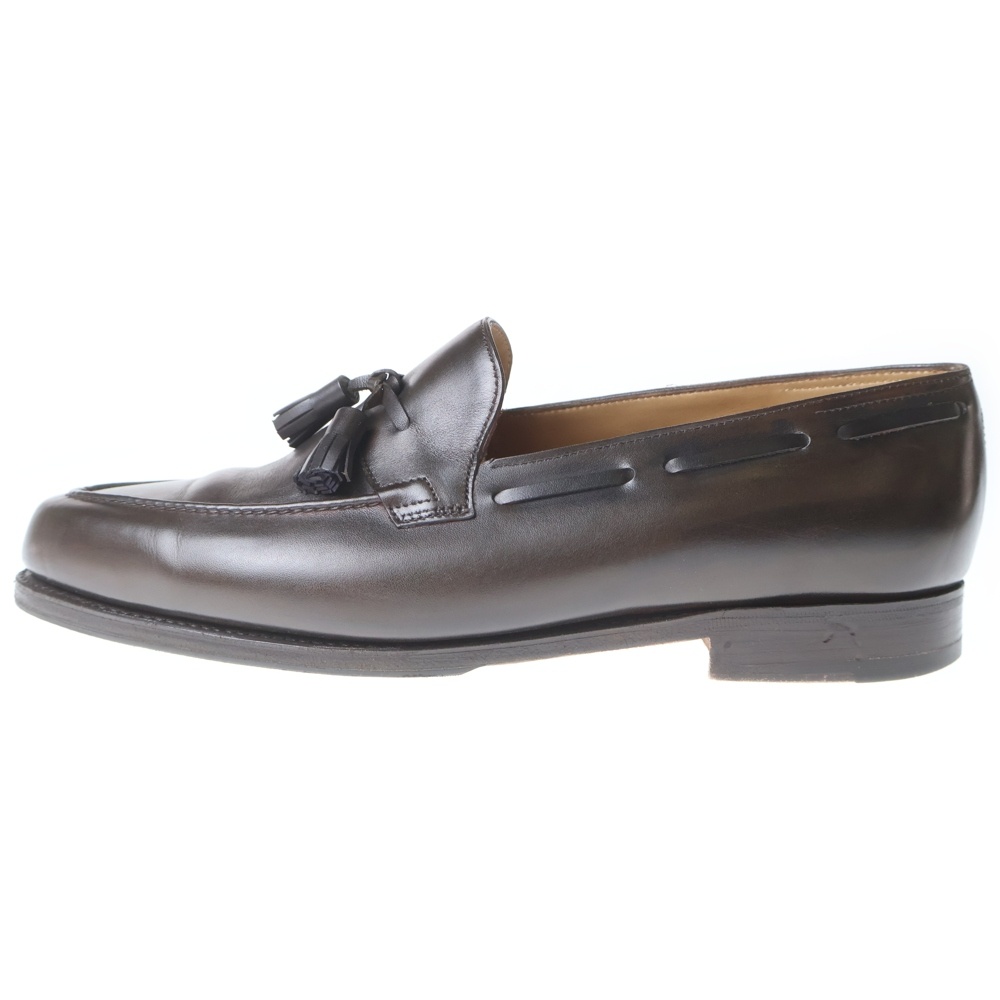ALTON Leather Tasselled Loafers アルトン レザー タッセル ローファー ドレスシューズ ブラウン 11S372 Aランク