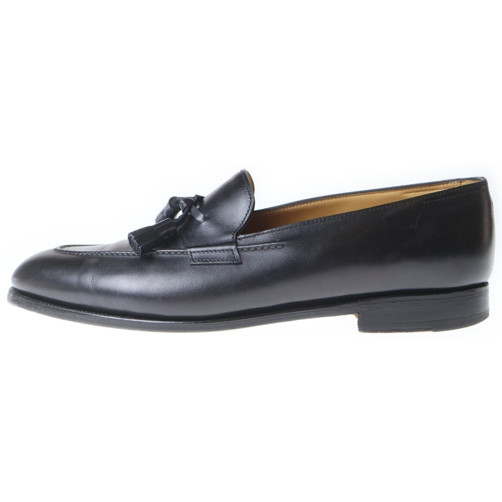 Callington Museum Leather Tasselled Loafers カリントン ミュージアム レザー タッセル ローファー ドレスシューズ ブラック 227024 Aランク