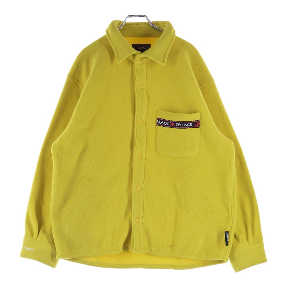 25AW POLARTEC OM FLEECE OVERSHIRT ポーラテック フリース オーバーシャツ イエロー Bランク