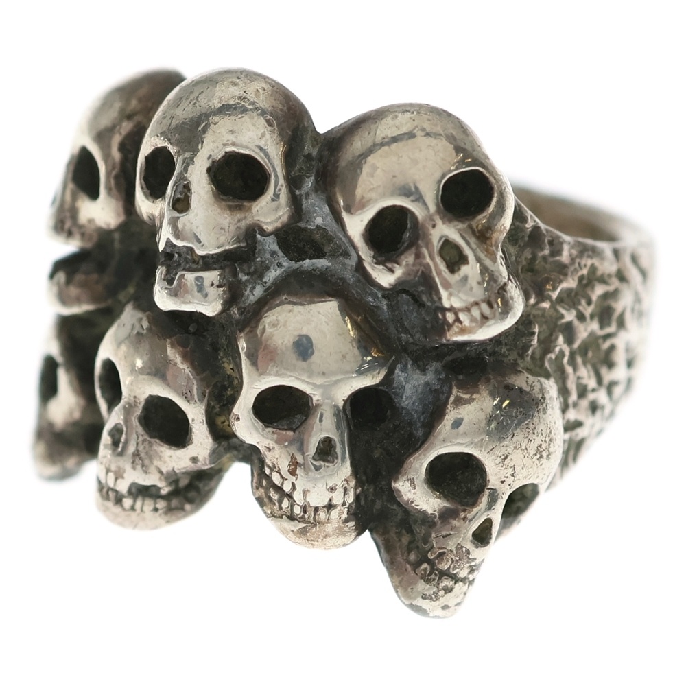 CATACOMBS SKULLS RING カタコンベ スカルリング シルバー Bランク
