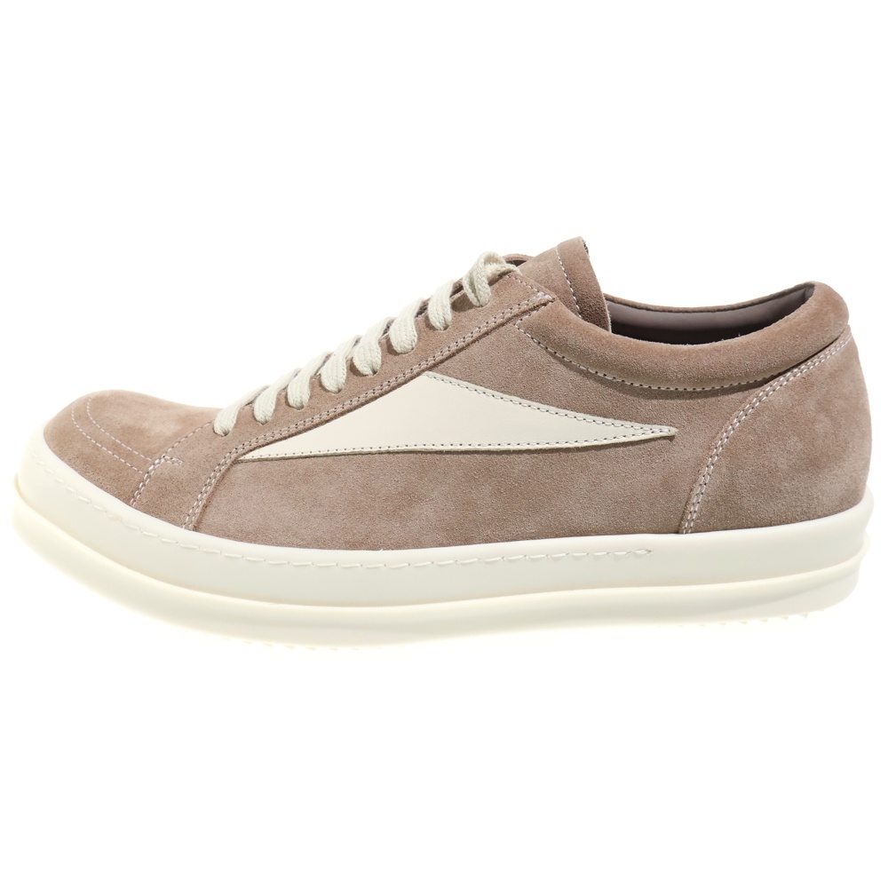 HOLLYWOOD VINTAGE SNEAKS ハリウッド ヴィンテージ スウェードレザー ローカットスニーカー フレッシュ/ミルク RU01E5897LVSLCO Sランク