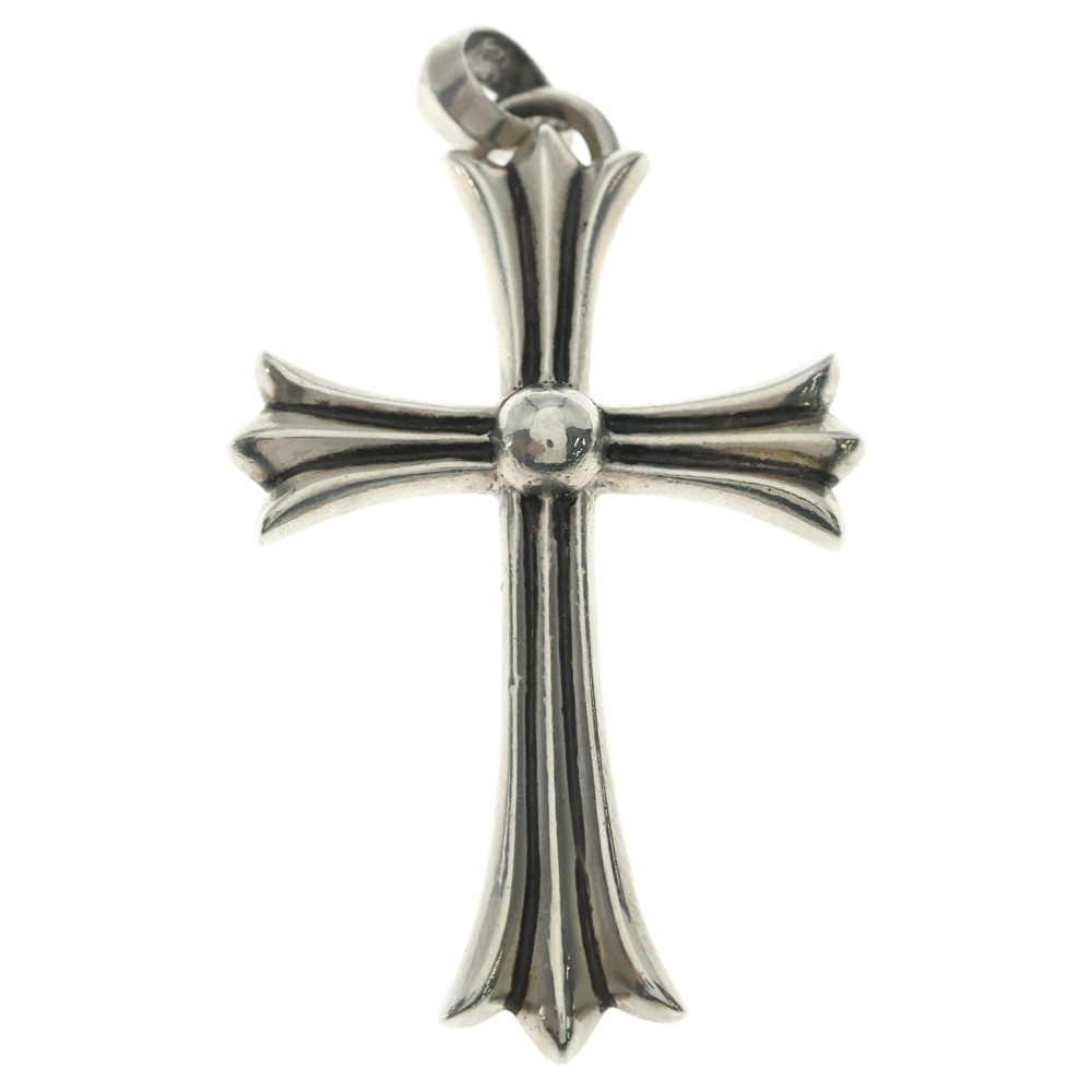 LG W BALE ラージCHクロス Wベイル ネックレストップ シルバー BCA393 Bランク