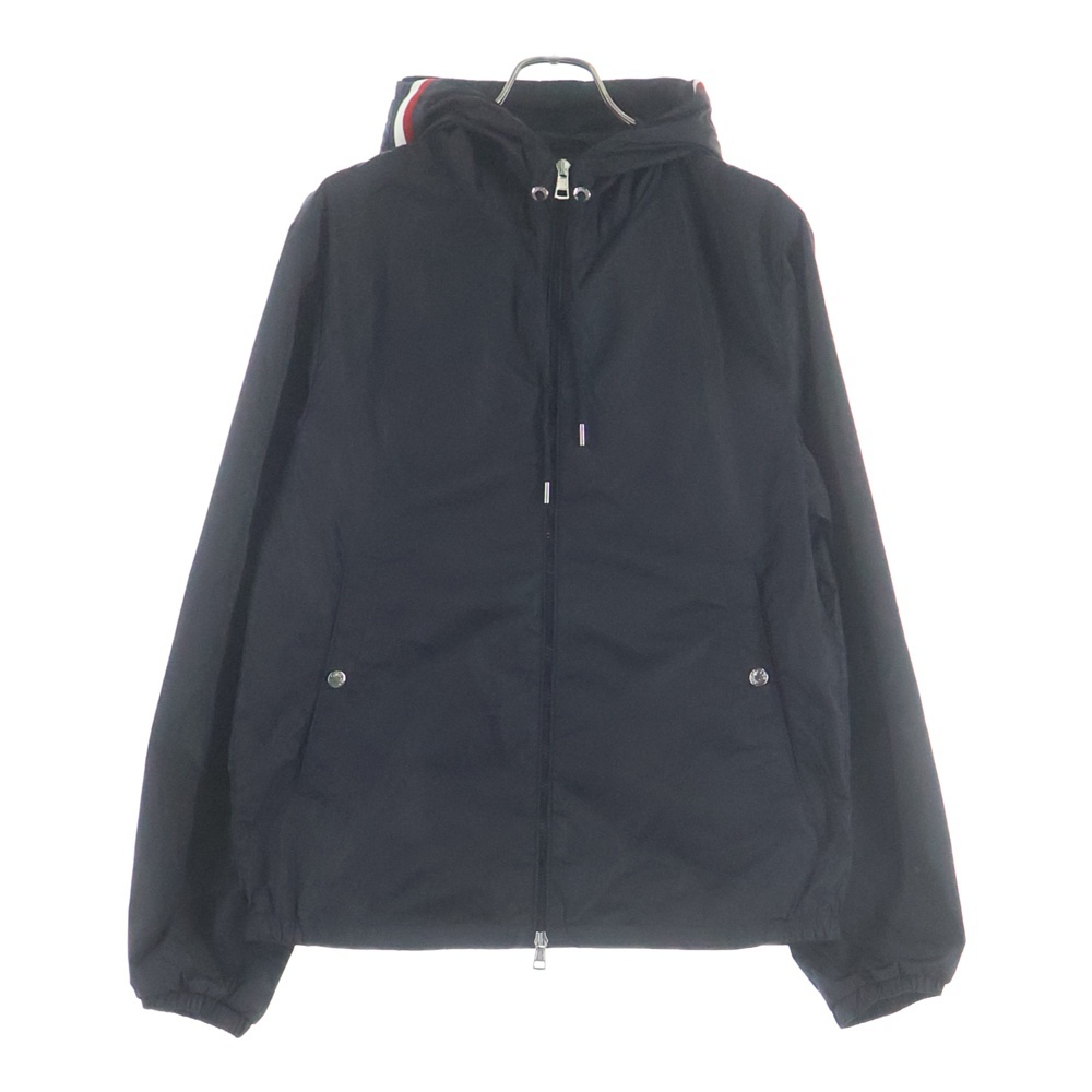 19SS GRIMPEURS GIUBBOTTO ジップアップナイロンフーデットジャケット E10914103605 ブラック Aランク