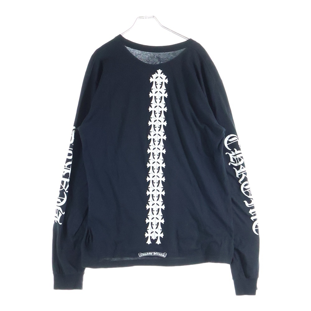 クロムハーツ Cemetery Cross Tire Track L/S Tee セメタリークロス