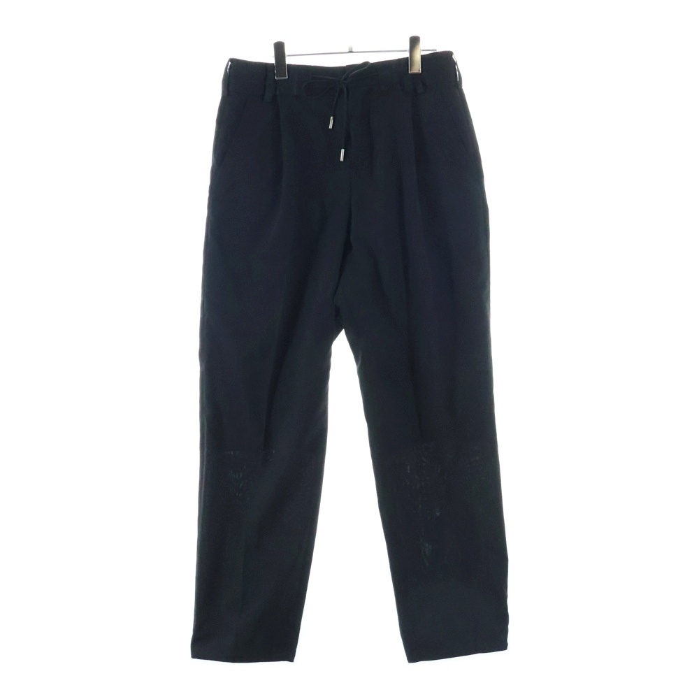 23SS Suiting Pants ドローストリング スーチング パンツ ブラック 23-02952M Aランク