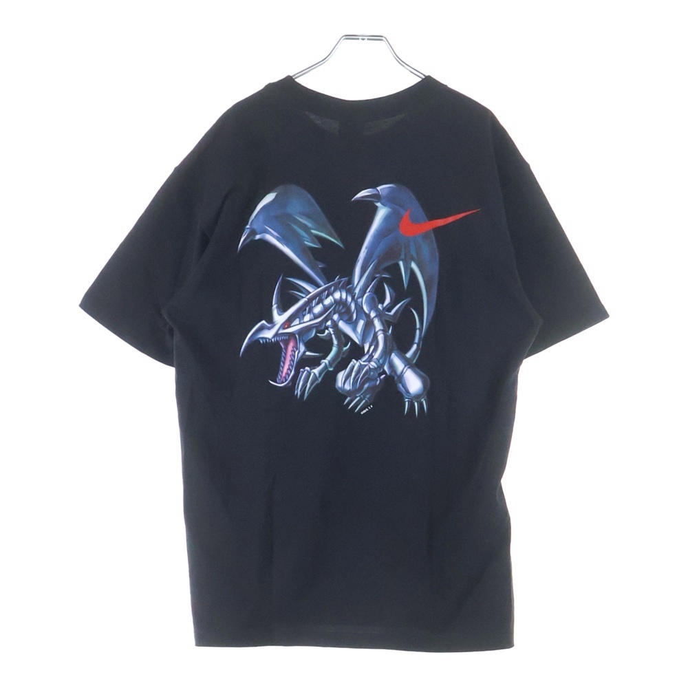 ×Yu-Gi-Oh SOLO SWOOSH TEE ソロ スウォッシュ ロゴプリント クルーネック半袖Tシャツ カットソー ホワイト IO7985-100 Aランク