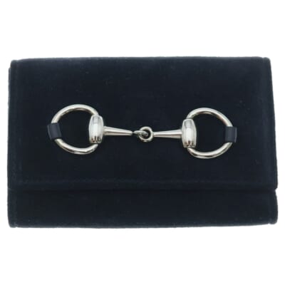 ホースビット スエードレザー 6連 キーケース ブラック Bランク