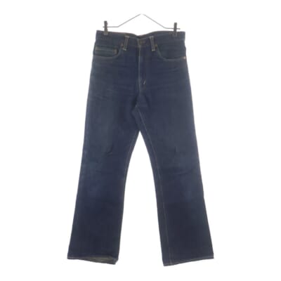 90s 517 1971年復刻 両面BIG E バレンシア工場 ボタン裏555 ボタンフライストレートデニムパンツ ジーンズ 71517 0017 Bランク