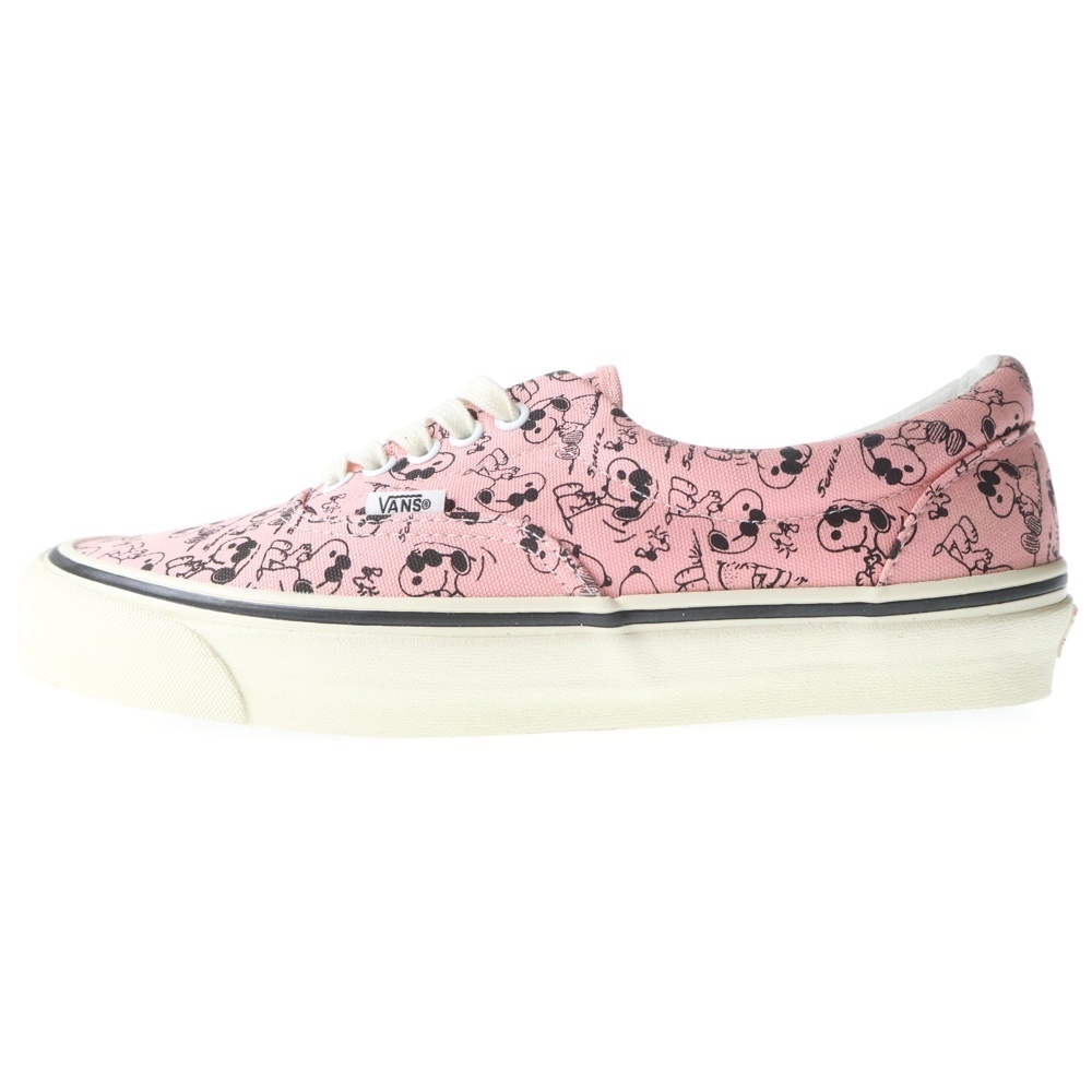 ×SNOOPY Camp Snoopy OG Era LX Peaches n' Cream キャンプ スヌーピー エラ ピーナッツクリーム ローカットスニーカー ピンク US10/28cm VN-0OZDDD7 Sランク