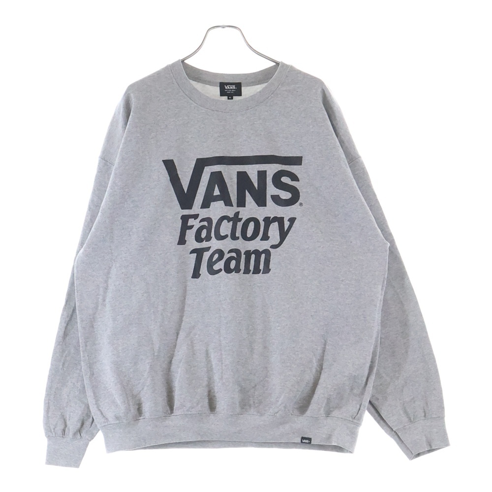 23SS × STANDARD CALIFORNIA LOGO CREW SWEAT スタンダードカリフォルニア ロゴプリント クルーネック 裏起毛 スウェットトレーナー グレー 122C1040728 Aランク