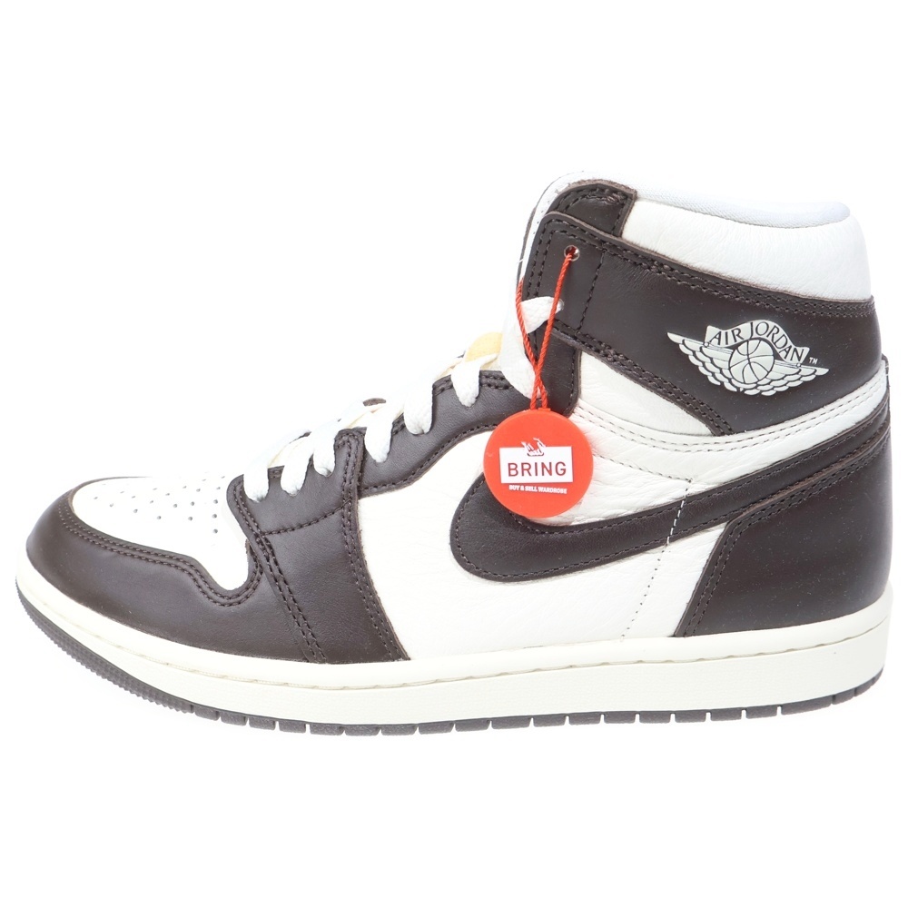 WMNS AIR JORDAN 1 HIGH OG FD2596-200 ウィメンズ エアジョーダン1 ハイカットスニーカー ブラウン/ホワイト US10/27.0cm Sランク