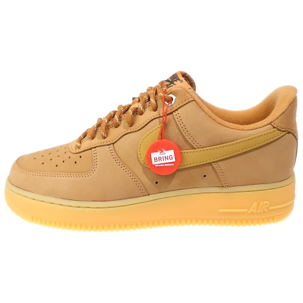 AIR FORCE 1 '07 WB FLAX WHEAT-GUM CJ9179-200 エアフォース1 フラックス ウィート ローカットスニーカー ブラウン US9/27.0cm Sランク