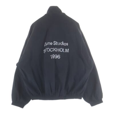 LOGO ZIPPER JACKET ロゴ ジップアップジャケット ブラック FN-MN-OUTW001165 Bランク