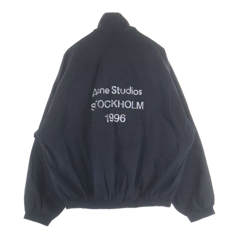 LOGO ZIPPER JACKET ロゴ ジップアップジャケット ブラック FN-MN-OUTW001165 Bランク