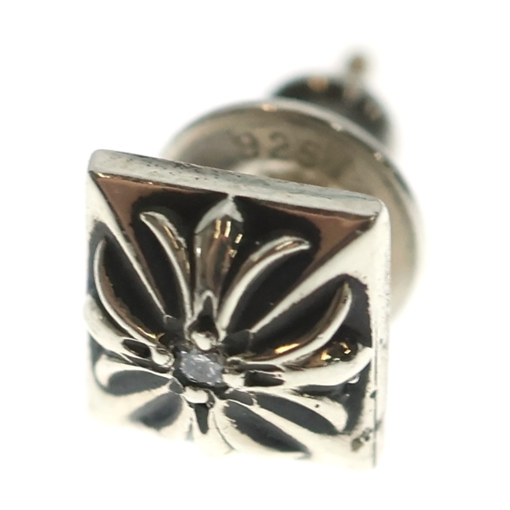 STUD PYRAMID PLS DIA ピラミッドスタッド 1ダイヤ ピアス シルバー Bランク