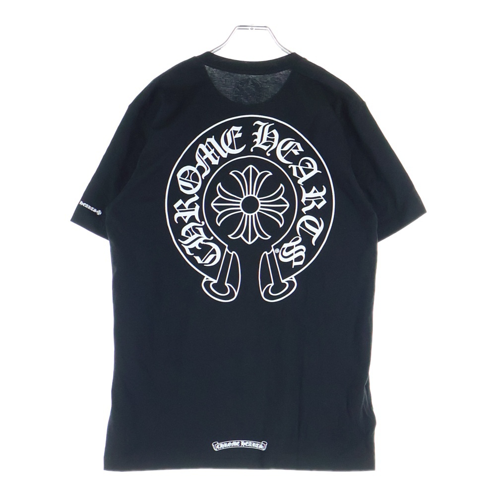 HORSESHOE S/S TEE ホースシュー プリント ポケット半袖Tシャツ カットソー ブラック Sランク