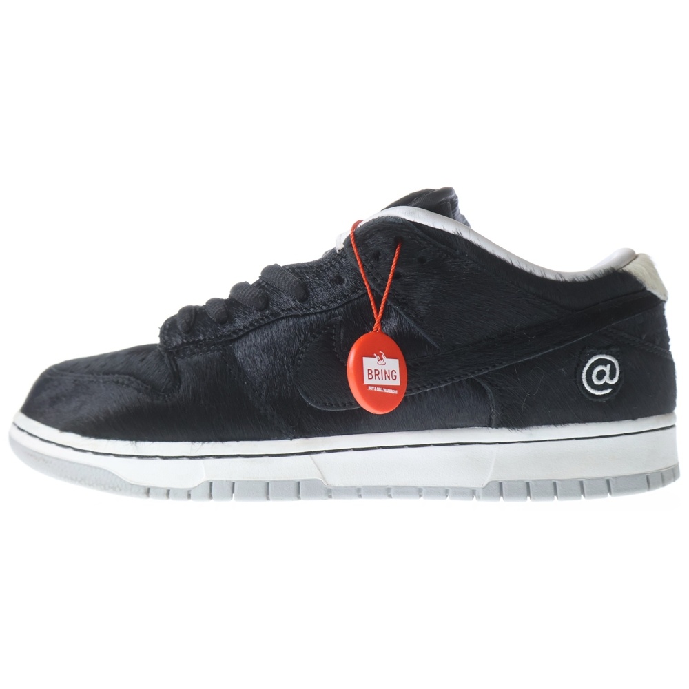 SB DUNK LOW OG QS BE@RBRICK CZ5127-001 ダンクロー ベアブリック ローカットスニーカー ブラック US10/28.0cm Aランク